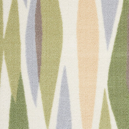 Tapis d'intérieur/extérieur moderne abstrait Waverly Sun N' Shade