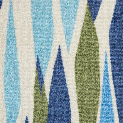 Tapis d'intérieur/extérieur moderne abstrait Waverly Sun N' Shade