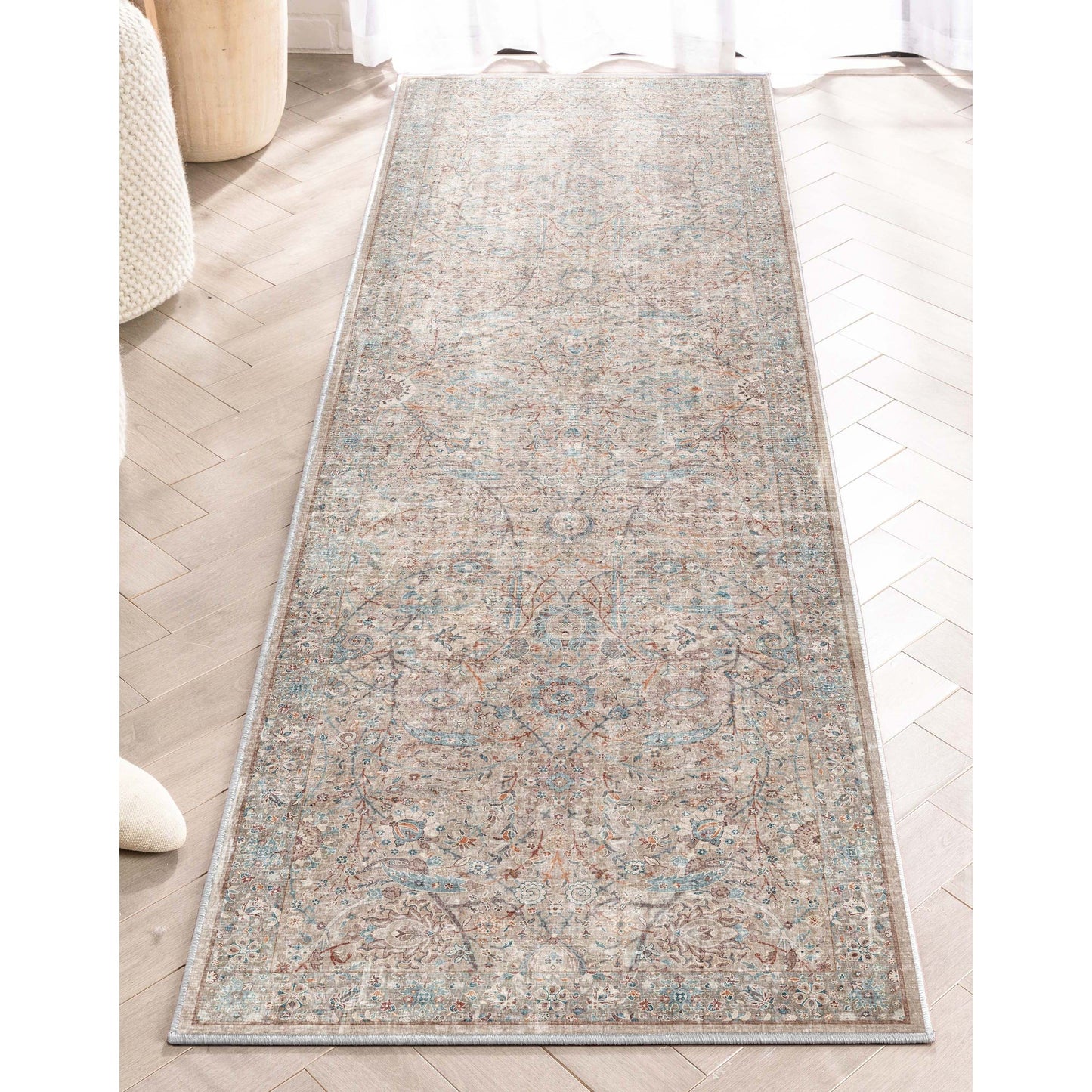 Tapis tissé à plat Well Woven Asha Vintage Emilia