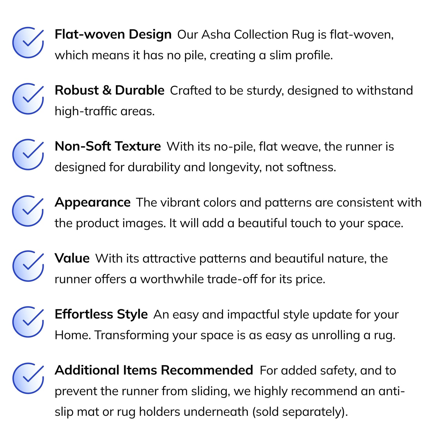 Tapis tissé à plat Well Woven Asha Vintage Emilia