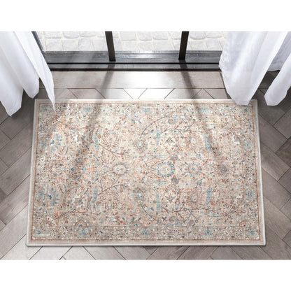 Tapis tissé à plat Well Woven Asha Vintage Emilia