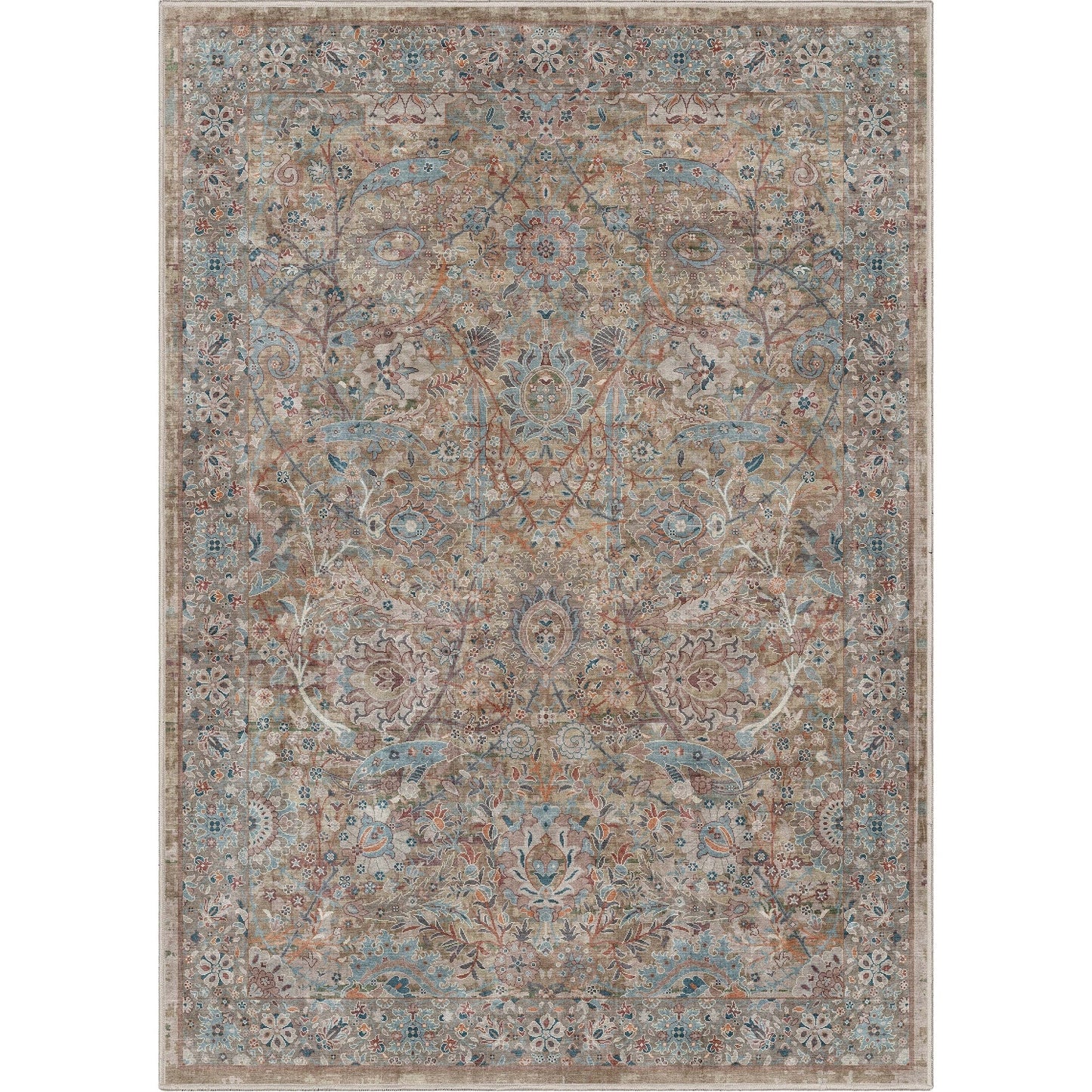 Tapis tissé à plat Well Woven Asha Vintage Emilia