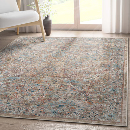 Tapis tissé à plat Well Woven Asha Vintage Emilia