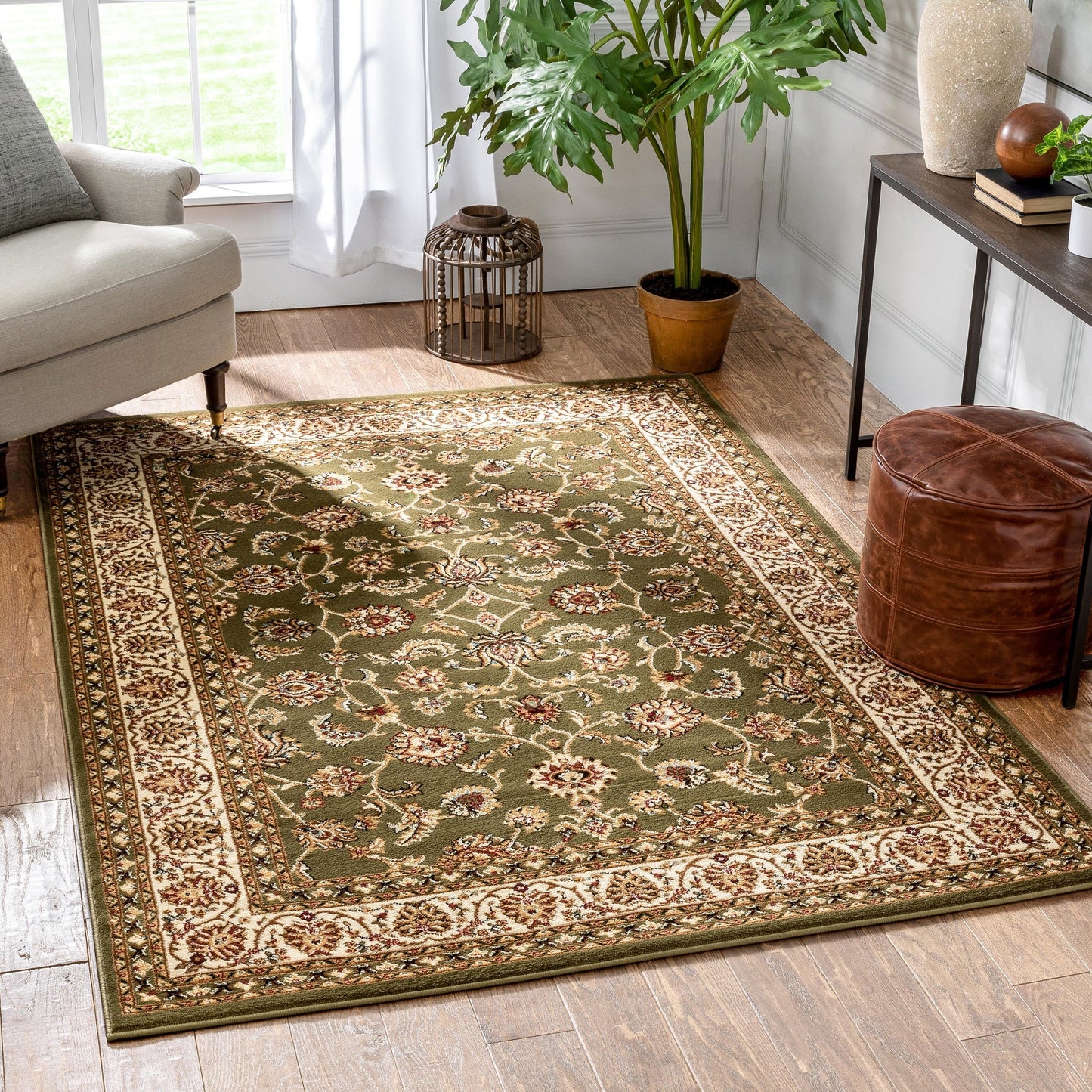 Tapis oriental persan traditionnel Barclay Sarouk bien tissé