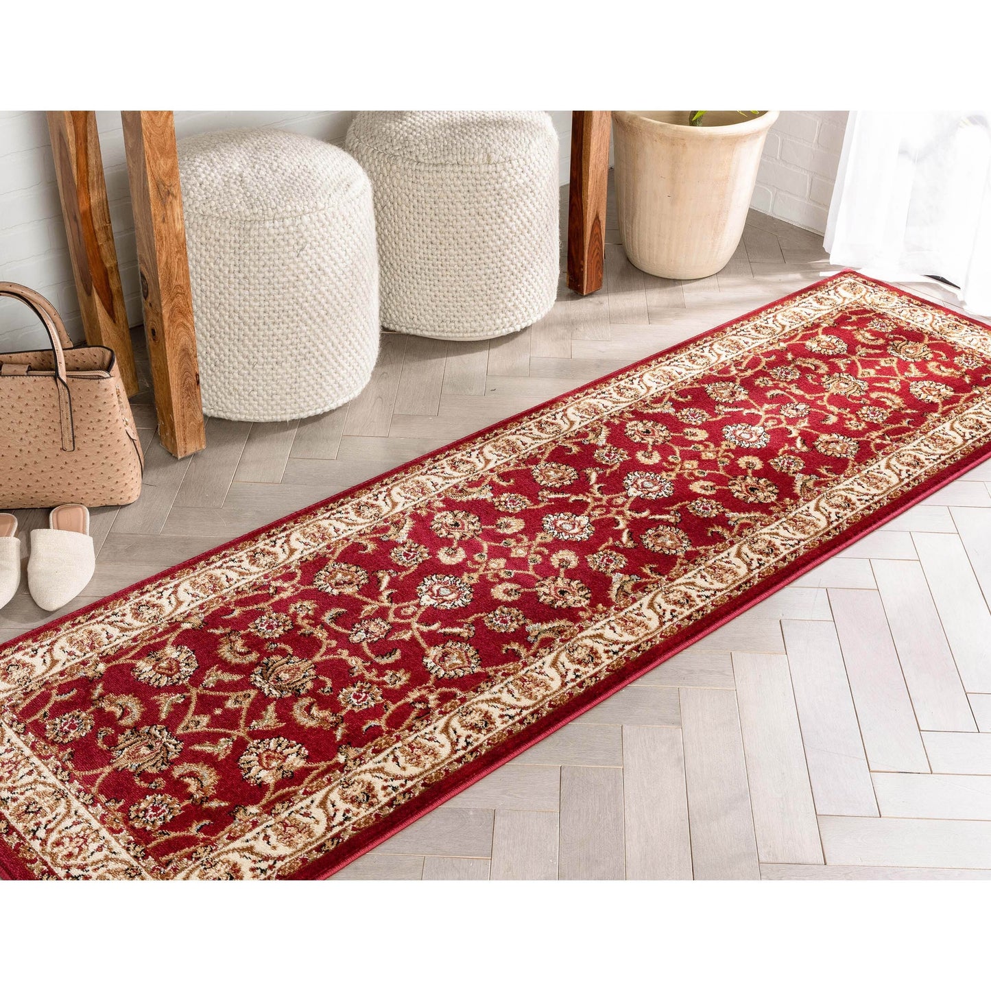 Tapis oriental persan traditionnel Barclay Sarouk bien tissé
