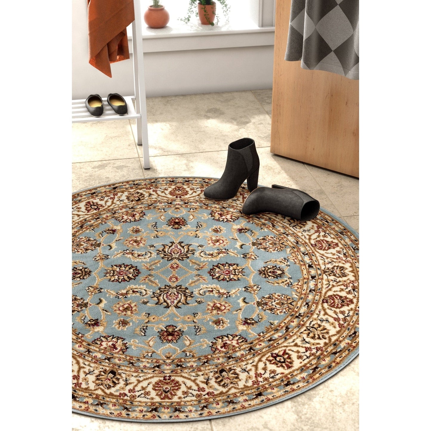 Tapis oriental persan traditionnel Barclay Sarouk bien tissé