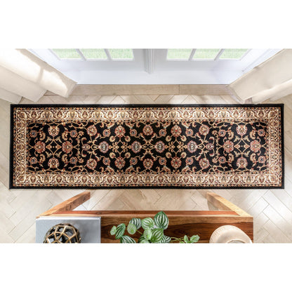 Tapis oriental persan traditionnel Barclay Sarouk bien tissé
