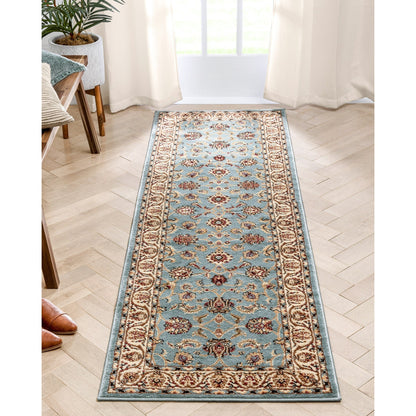Tapis oriental persan traditionnel Barclay Sarouk bien tissé
