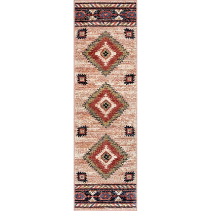 Tapis tribal du sud-ouest de Tulsa Lea, tissé avec soin