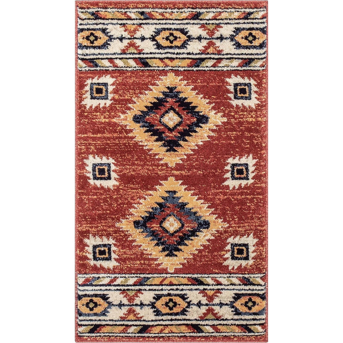 Tapis tribal du sud-ouest de Tulsa Lea, tissé avec soin
