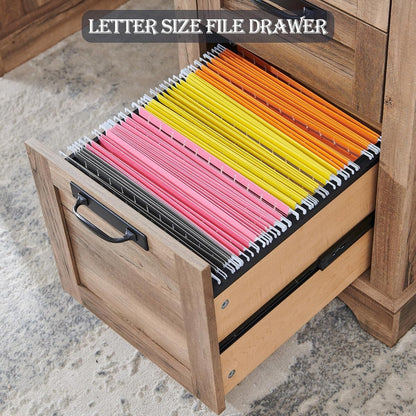 Bureau exécutif Farmhouse 60, bureau en bois pour la maison, bureau d'ordinateur