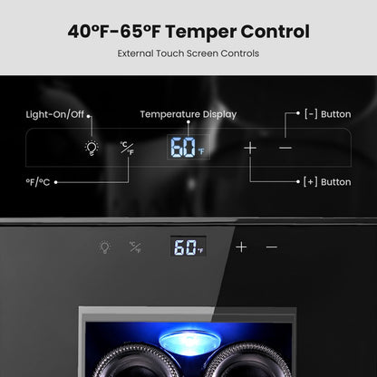 Mini-réfrigérateur à vin Yeego 8 bouteilles