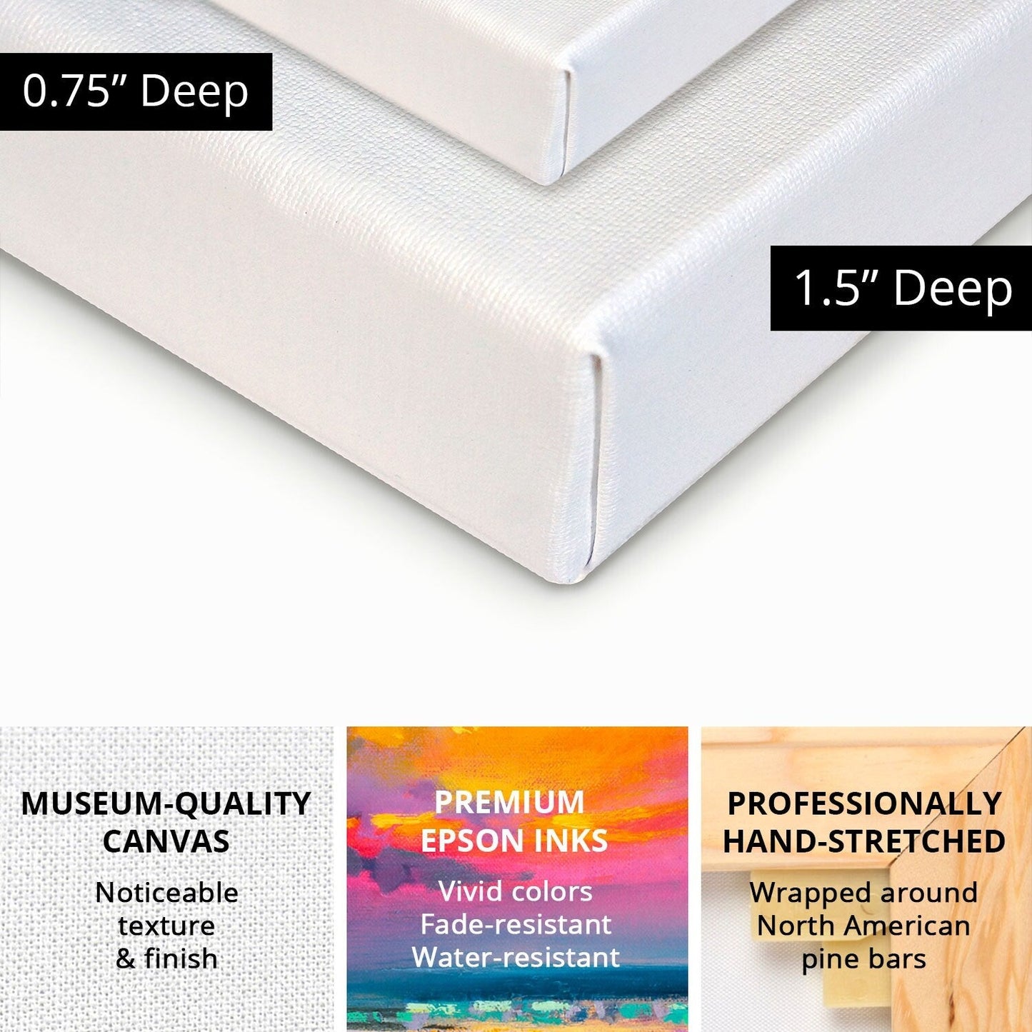 Impression sur toile iCanvas « Prise à marée basse I » de Carol Robinson