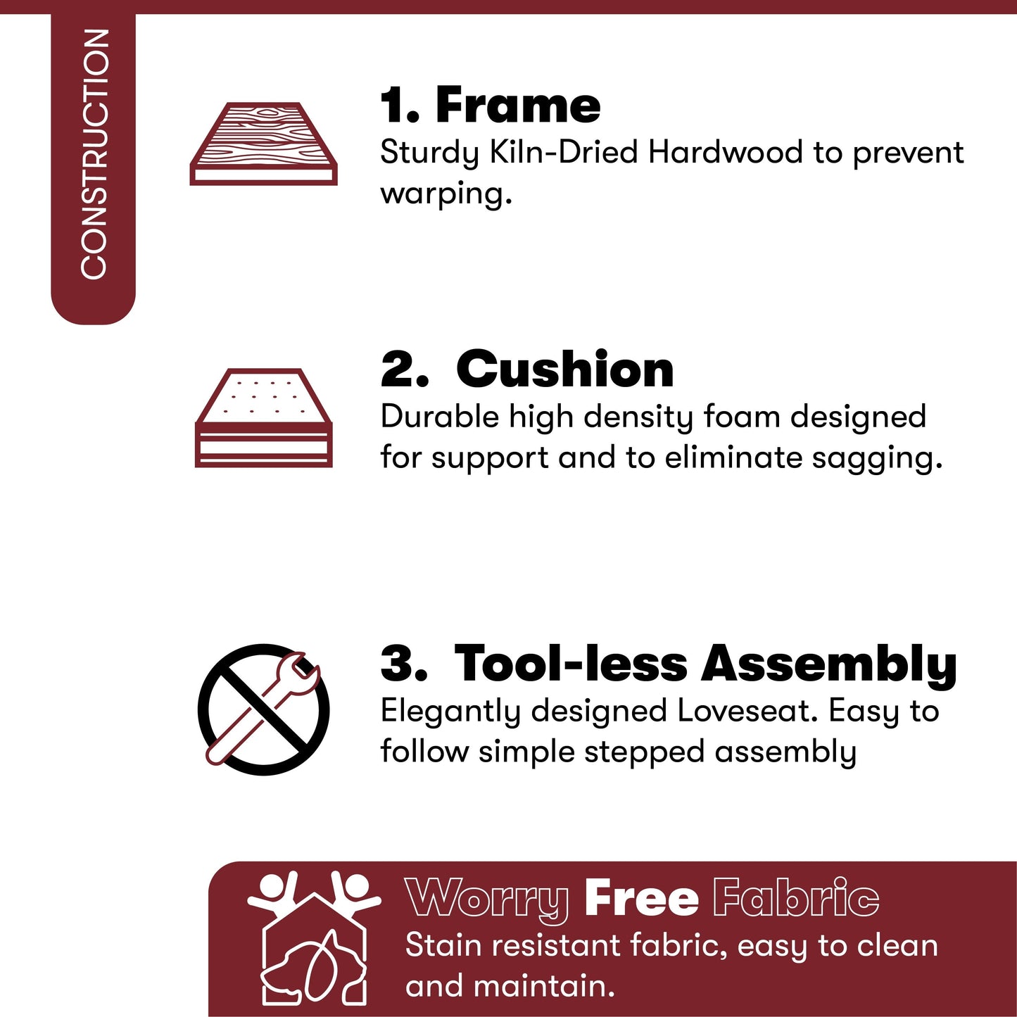 Canapé iLounge Harvard en microfibre