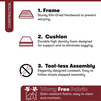 Canapé iLounge Harvard en microfibre