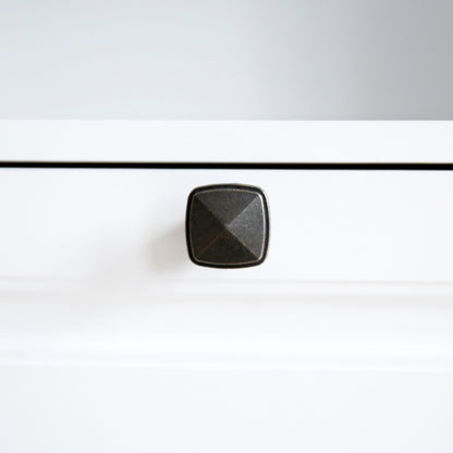 Station d'alimentation pour chiens Roomfitters avec 2 gamelles surélevées, meuble d'alimentation inclinable pour animaux de compagnie